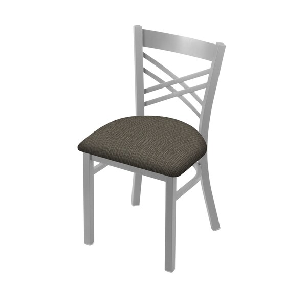 620 Catalina 18" Chair with Anodized Nickel Finish and Graph Chalice Seat